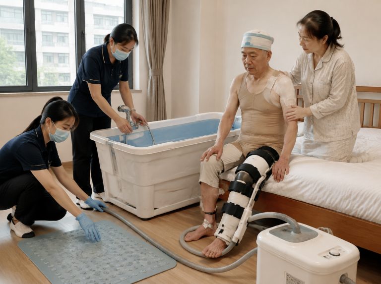 连云区术后康复居家助浴服务